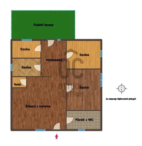 Hajdúböszörményi családi ház eladó - 98m2 - felújított