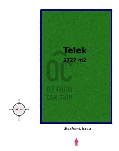 Létavértesi eladó telek 2727 m2 DTK097573
