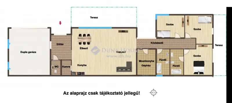 Új építésű családi ház Maglódon 156 nm 950 nm telekkel