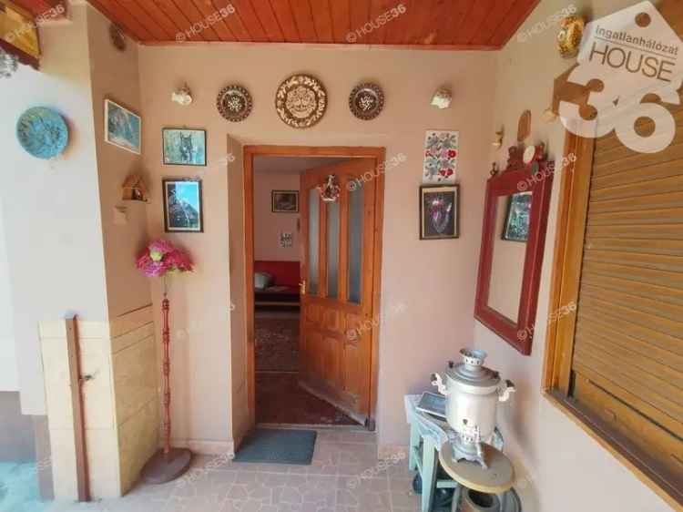 Tiszaalpár családi ház eladó 857m2 telekkel
