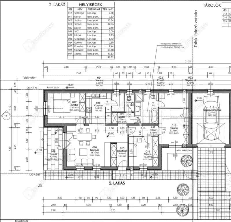Új építésű családi házak Monoron - 105 és 98 m²