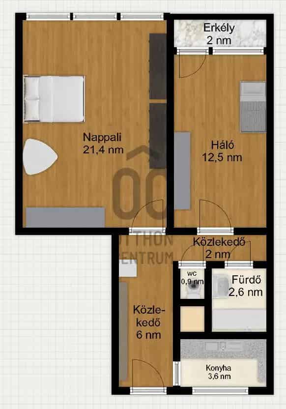 49 nm-es Angyalföldi Panellakás Eladó - Kiváló Befektetés