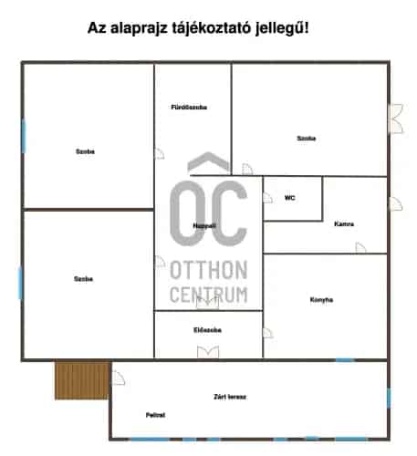 Ráckeresztúri családi ház eladó 100 m2 1430 m2 telekkel