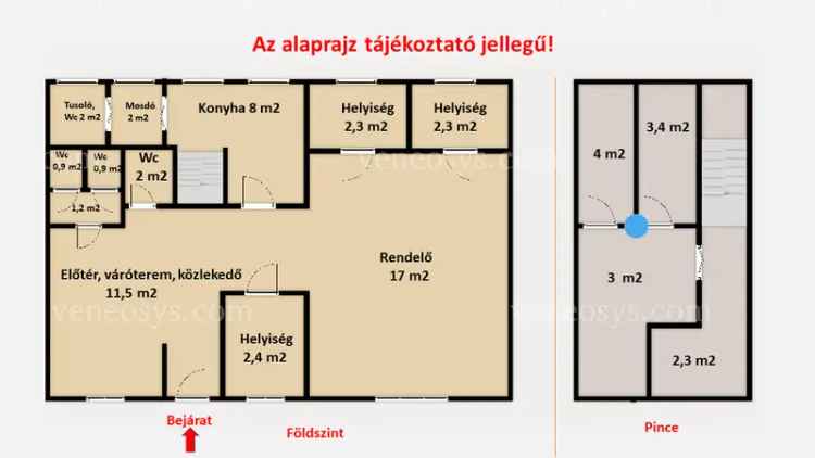 Szigethalom központjában eladó 60 m2 -s felújított üzlethelyiség.   Az ingatlan ideális választás lehet szinte bármilyen üzleti tevékenység számára, legyen az üzlet, iroda vendéglátó egység v