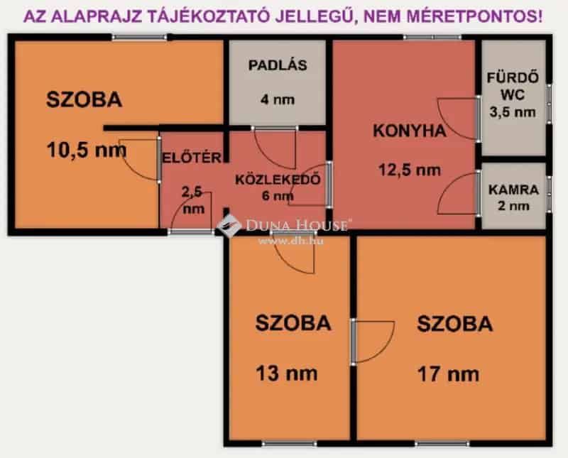 748nm-es Telek 3 Szobás Házzal Csömörön Eladó