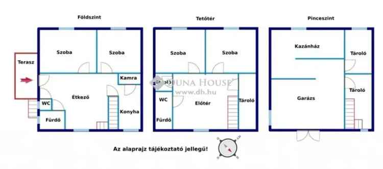 Nemesvamon 5 szobas csaldi haz elado 830 nm telekkel
