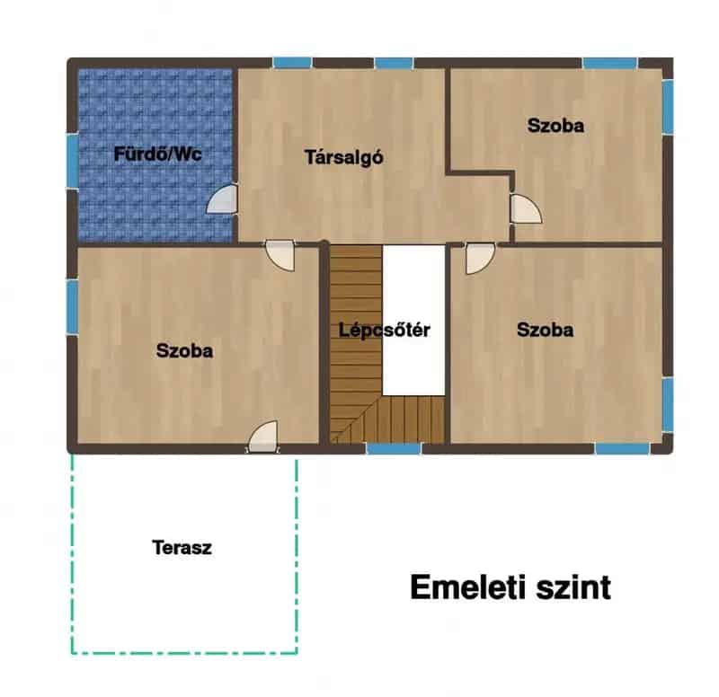 214 nm-es családi ház Érd Parkvárosban - felújított, napelem, klíma, dupla garázs
