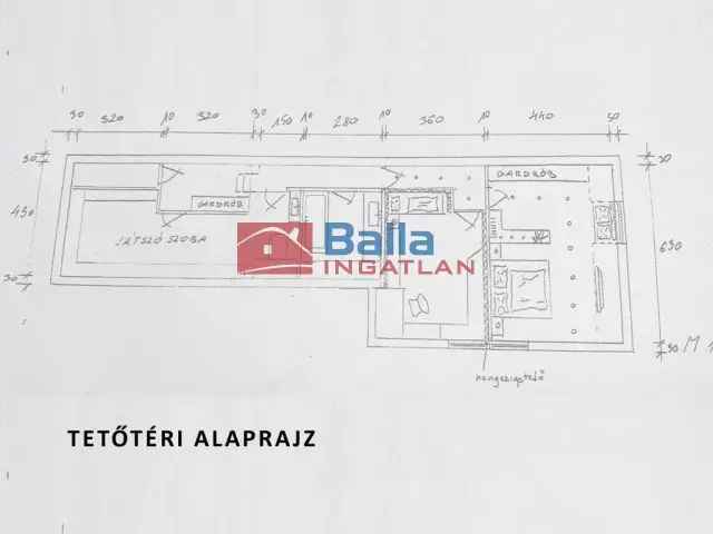 Eladó családi ház Budapest XV. Kerület Pestújhelyben 7 szobával