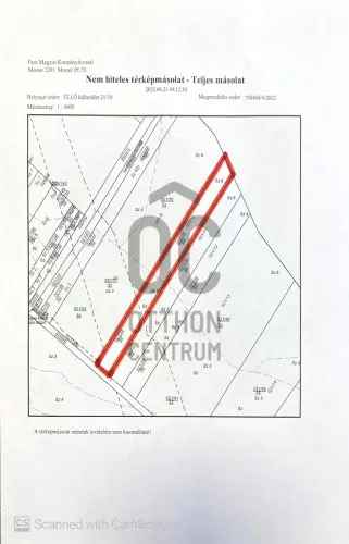 Eladó szántóföld Üllőn 2,33 ha úton elérhető