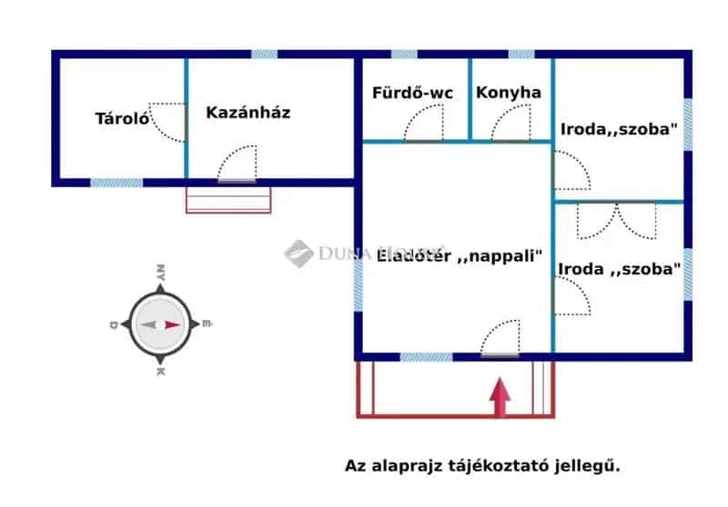 85 nm-es családi ház Cegléden bemutatóteremként is használható