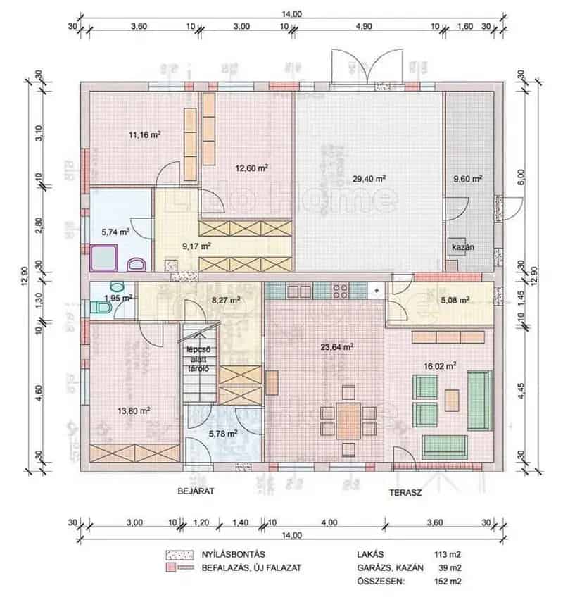 Csehbánya Telek eladó házal 10664m2 170m2