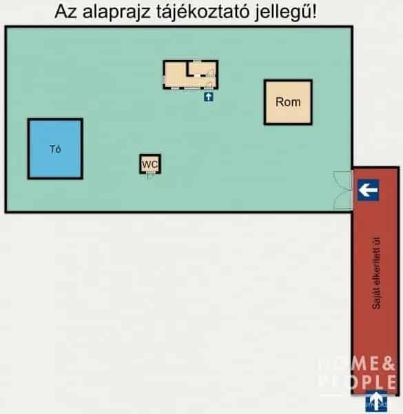 Szatymazi tanya eladó 2878 m2-es területtel