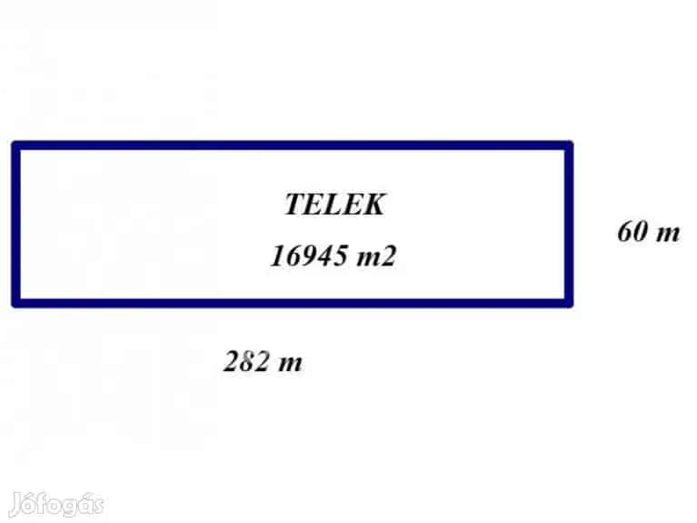 Ipari Telek Elado Janosomorjan Befektetőknek 16945 m2