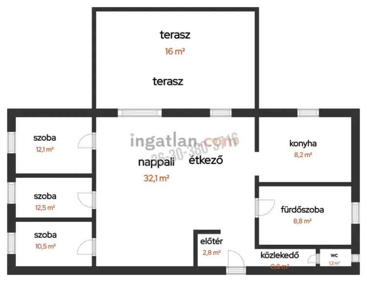 Családi ház eladó Adonyban újépítésű ingatlan 2025-től