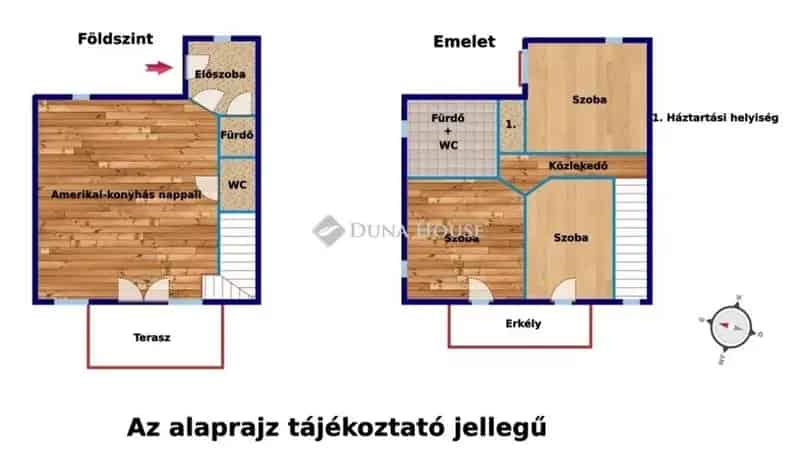 Modern Ikerház Fele Eladó Ganzkertvárosban 3 Szoba Kertel