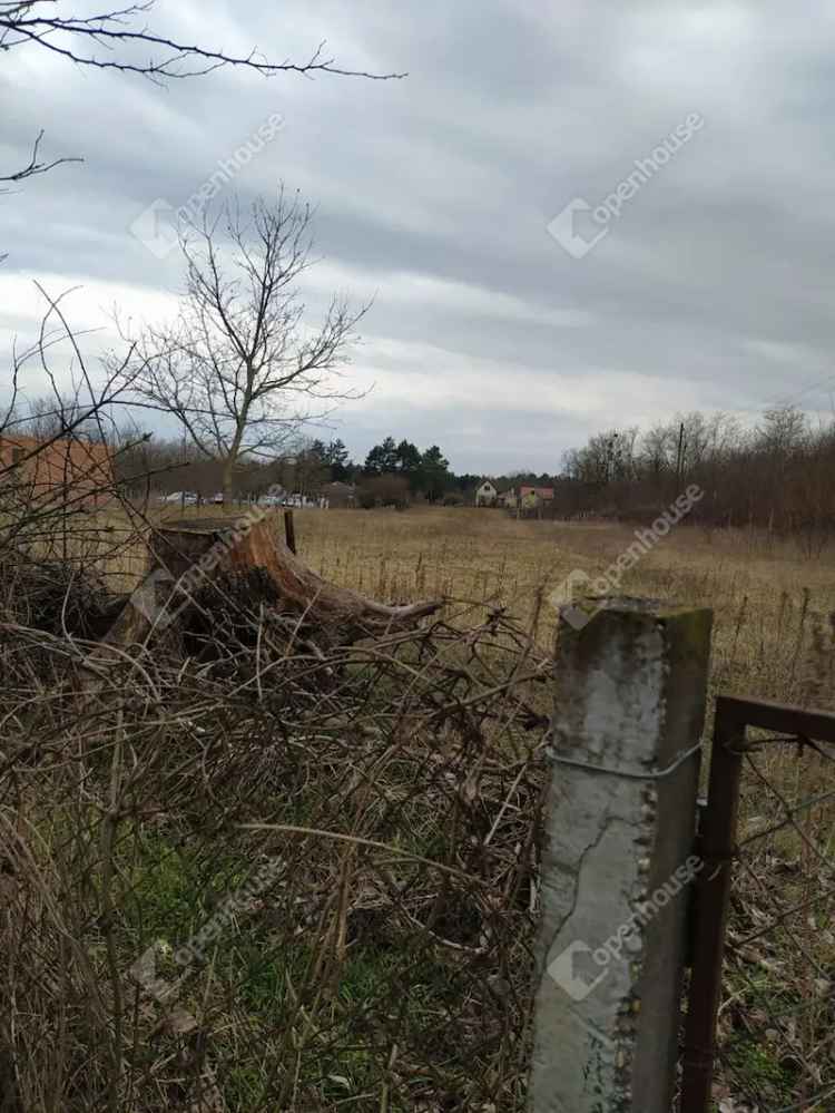 Bőnyi telek eladó - 1233 nm - csendes, kertvárosi környezet