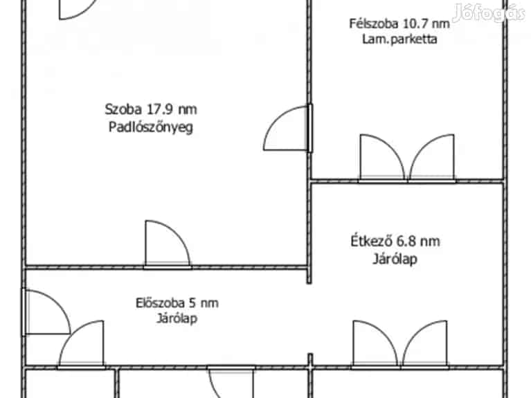 Salgótarján Beszterce 54 nm-es 2 szobás erkélyes lakás eladó