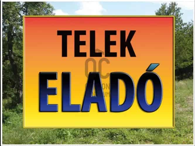 Siófoki Telek Eladó Balatonkilitiben 778 nm Lke-4-o