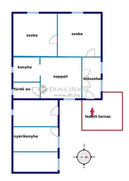 Ricsei családi ház eladó 98m2 1756m2 telekkel
