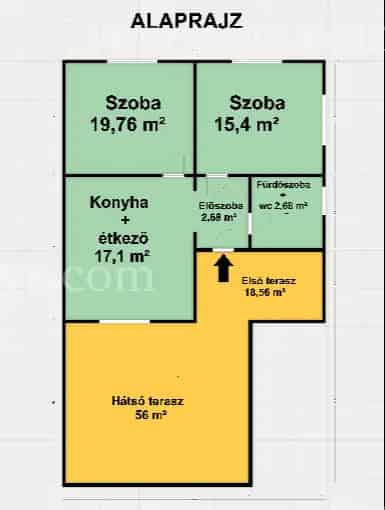 Szendrőn 57 m2-es felújított családi ház eladó