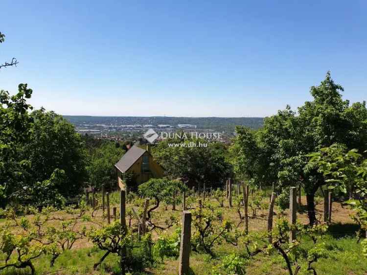 Dupla telek eladó Budaörsön Frankhegy örök panorámával