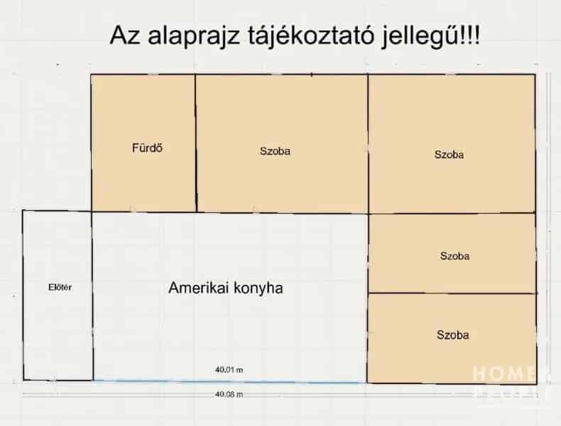 Szentesi családi ház eladó 4 szobával