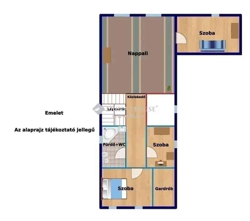 Csepel Duna-parti családi ház wellness-sel eladó
