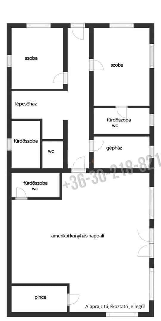 Szilvásvárad 7 szobás családi ház eladó