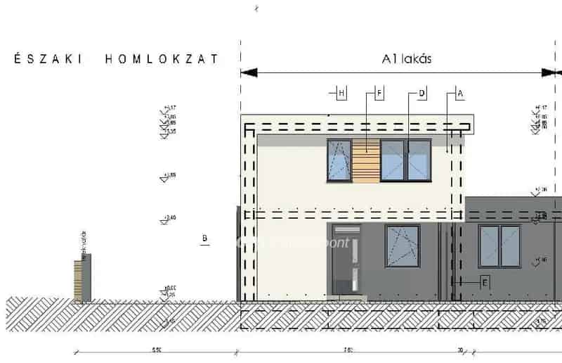 Új építésű sorház Ajka Bakonygyepesen