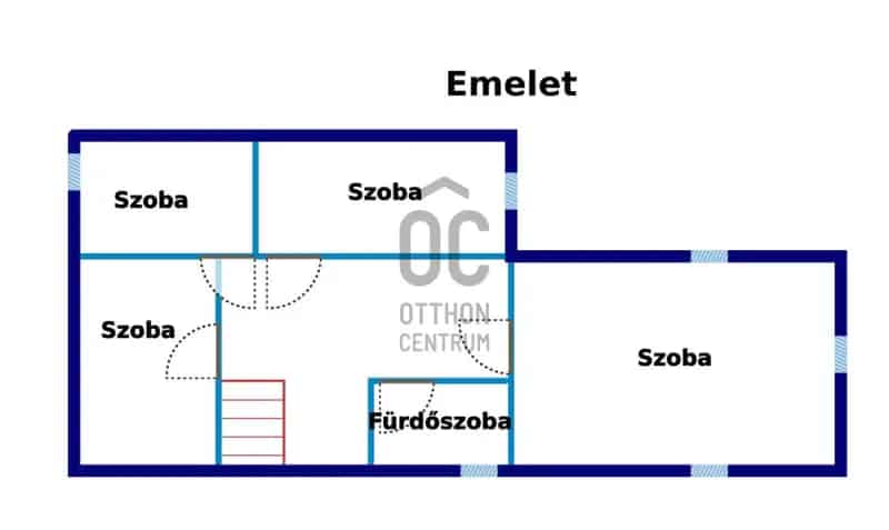 Budapest VIII kerületi eladó családi ház 146 nm 5 szoba