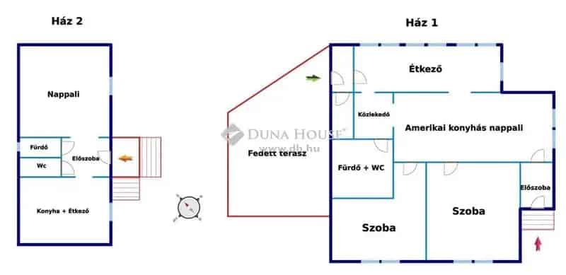 Kétgenerációs ház eladó Újpéteriben