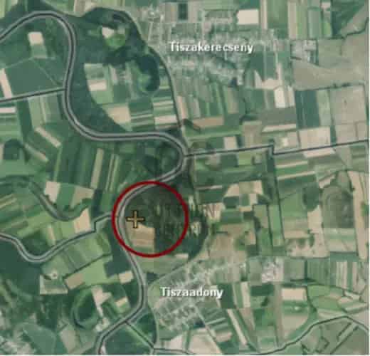Tiszaadonyi Eladó Erdőrész Natura 2000 Területen