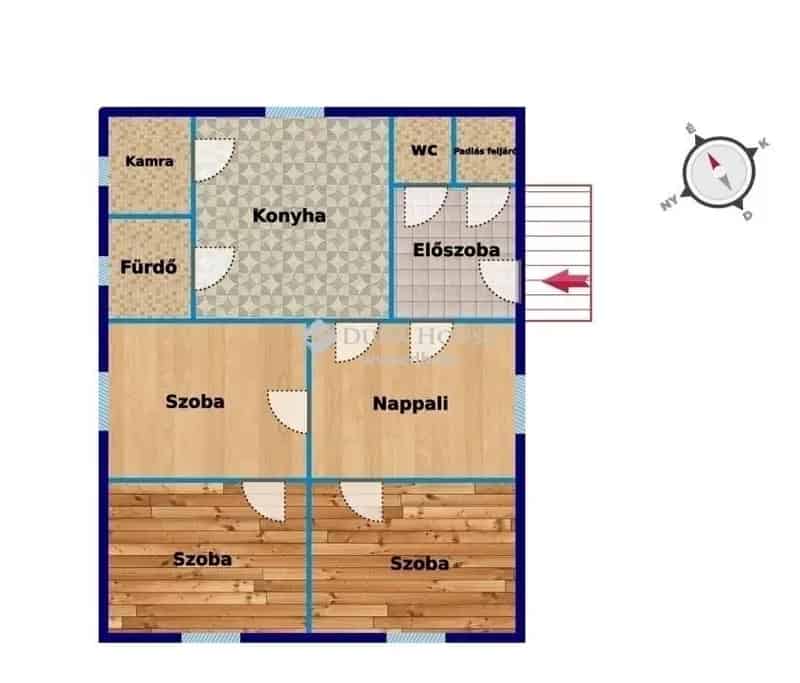 Komló Belvárosában Eladó Családi Ház 83nm 3 Szoba
