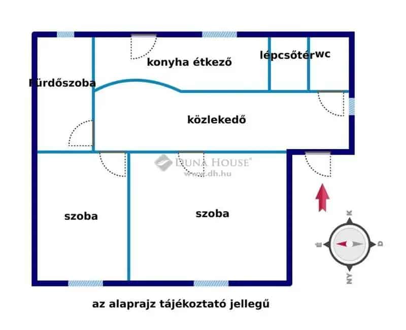 Magyarmecskei téglaépület eladó tetőtér beépítéssel