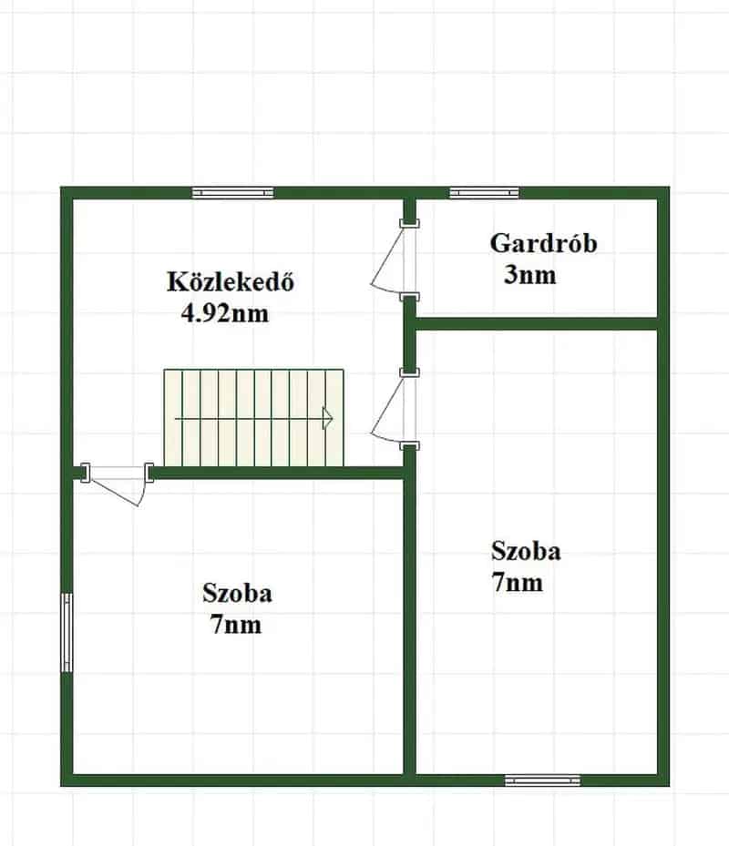 Panorámás családi ház Vác Nyulason