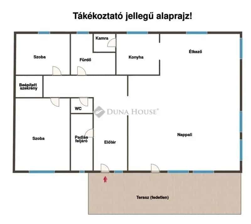 Inárcsi családi ház eladó - 89nm - 2 szoba - CSOK igényelhető
