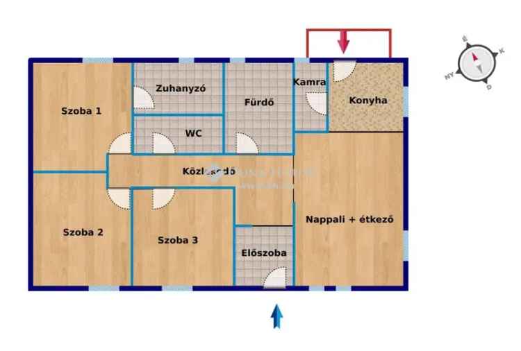 Új építésű családi ház Nyékládházán - 109nm - A+ energiahatékonyság