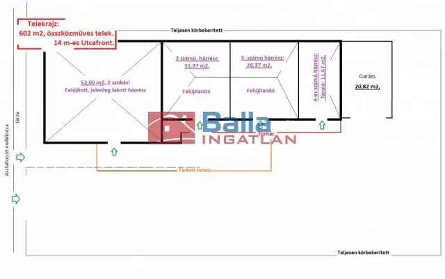 Családi ház eladó Budapest XVII. kerület Rákoscsaba csendes utcában