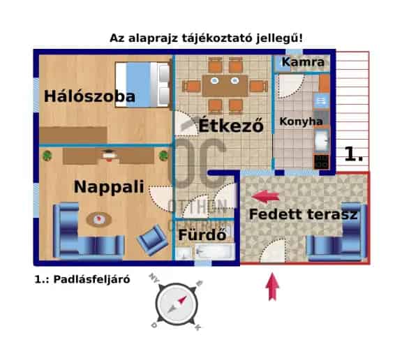 Budapest XX Kerulet Pesterzsébet 65 nm-es 2 szobás házrész eladó