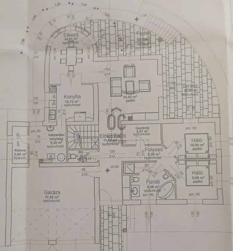 Szálka Téglaház Eladó 173nm 2 Fürdőszoba Nagy Terasz Parkosított Kert
