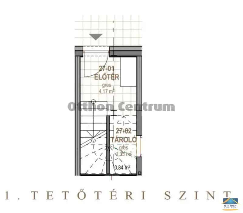 Új építésű luxus penthouse lakás Budapest belvárosában