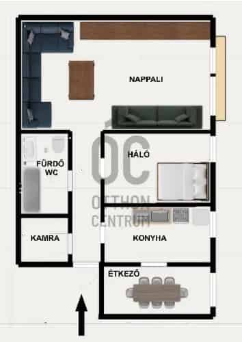 Budapest X Kerulet 51 nm-es 2 szobas erkellyes lakás elado