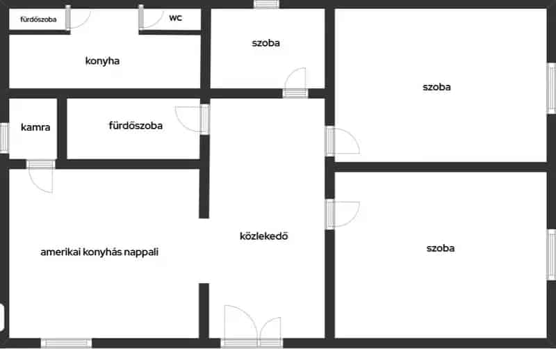 Nagy családi ház Békésen a Körös partján