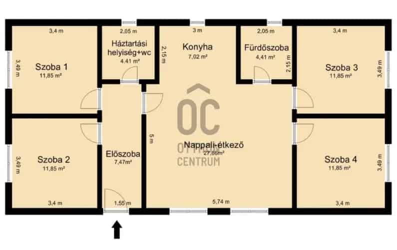 Várpalotai eladó újépítésű családi ház, U0048041