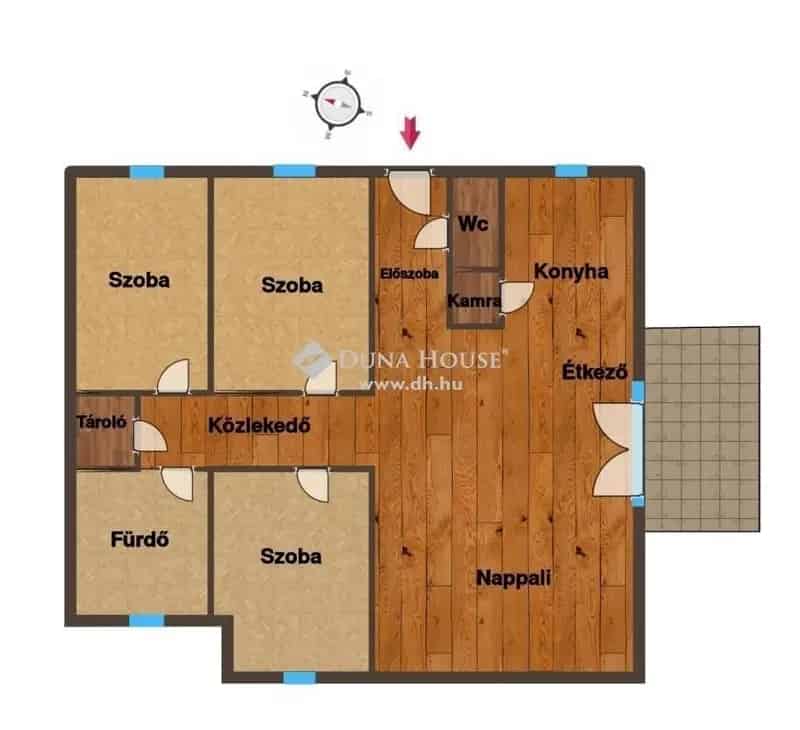 Szombathely Kámon Ikerház eladó 77m2 + terasz