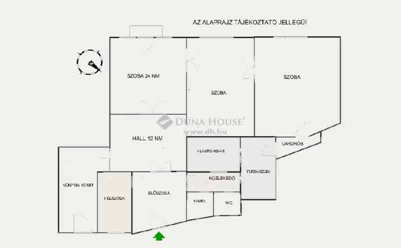112m2-es 3 1 szobás polgári lakás eladó Budapest VI kerületben