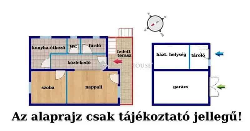 Gödöllői kétszintes téglaház eladó panorámás kilátással