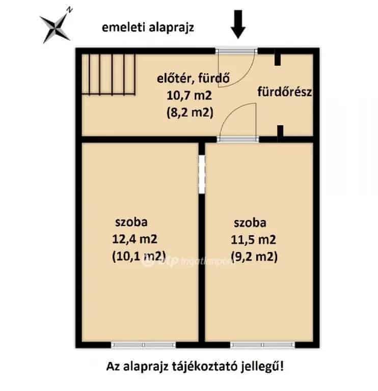 Romándi 61m2-es ház szőlővel eladó
