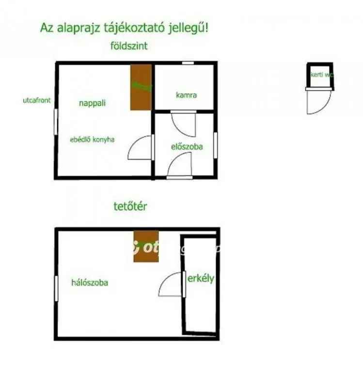 Püspökladány: 38m2-es ház 576m2-es telken - Befektetésnek is kiváló