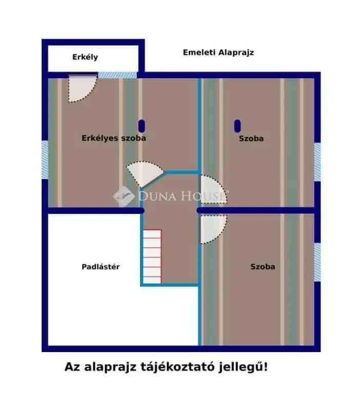 Dobozon eladó 4 szobás tégla ház 14 nm garázzsal